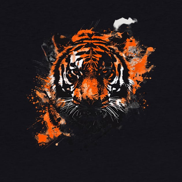 Tiger Color Interference by GodeleineBesnard